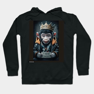 monkey mugshot Hoodie